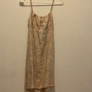 Floral Spaghetti Strap Dress